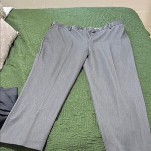 Saddlebred Men's Light Gray Dress Pants